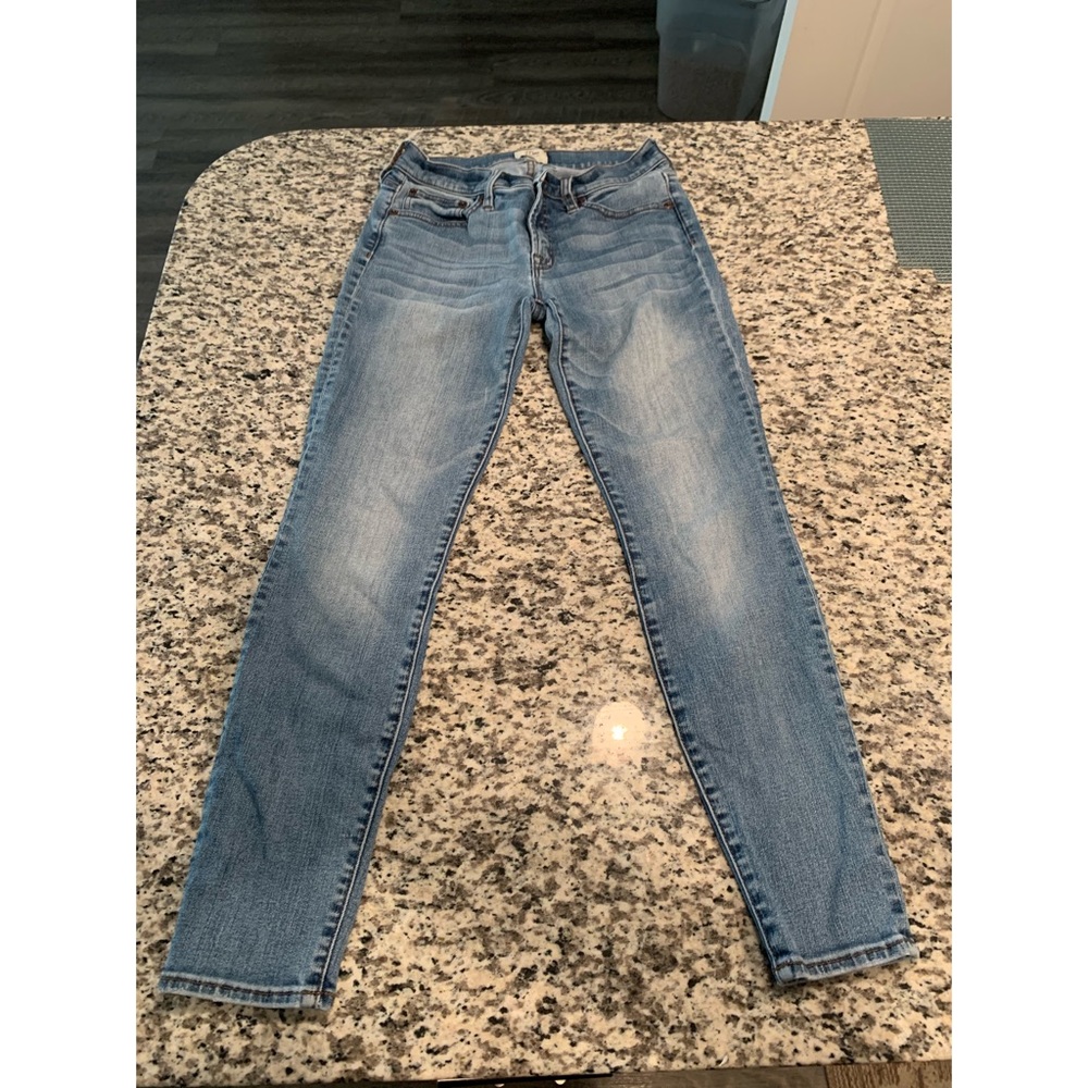 J Crew Toothpick Jeans Sz 27